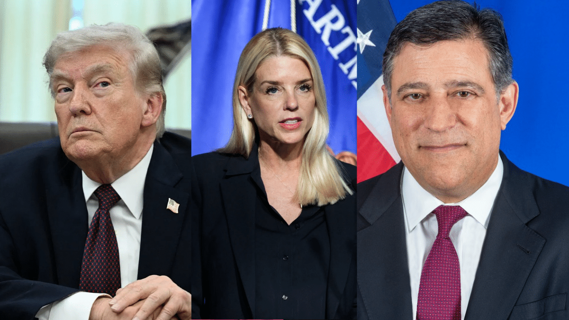 Pam Bondi is Gone. Adios. Bravo. Thank You, President Trump. That was Part 1 of Getting MAGA Base Excited for Midterms. Part 2 is Start Indicting & Arresting Democrat & Deep State Criminals- with Barack Obama at Top of the List.